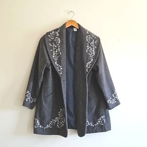 Women's Fall/Winter Embroidered Jacket